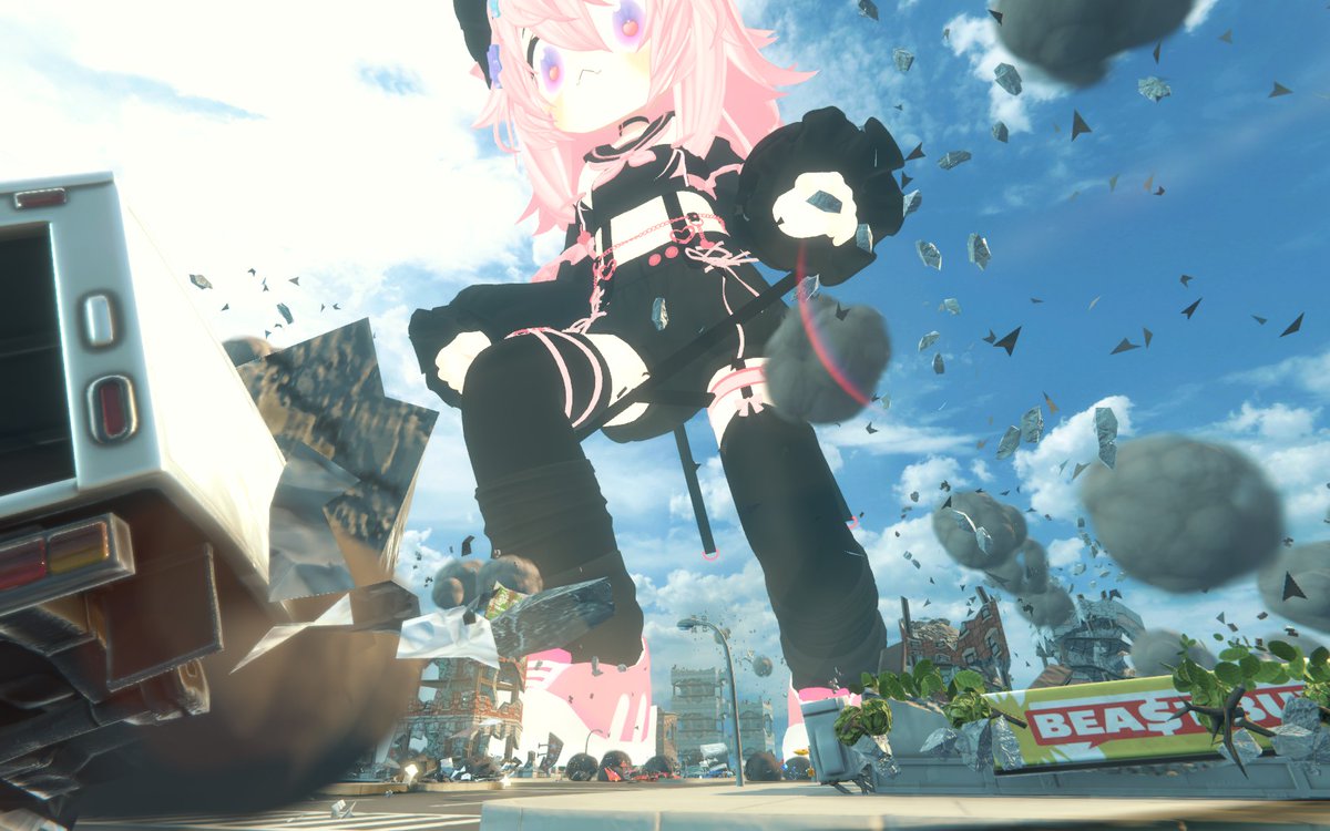 I am in the game Pawperty Damage!
Steam: store.steampowered.com/app/2154650/Pa…
(We had to import my model. I am not a special character in it anything lol)
Fear my cute shoes! >:D
🏙️👟🚗
#PawpertyDamage
