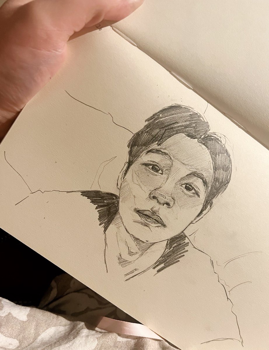 raykhao's tweet photo. first kanaphan sketch https://t.co/0akubI6oTo
