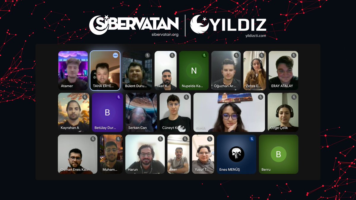 Yıldız CTI takımımıza yeni katılan arkadaşlarımızla ilk toplantımızı gerçekleştirdik. ✨

Birbirimizi tanıdığımız ve ekip olarak güzel bir başlangıç yaptığımız keyifli bir buluşma oldu. Aramıza katılan herkese tekrar hoş geldiniz! ⭐️

#CTI #CyberSecurity #YıldızCTI #SiberVatan