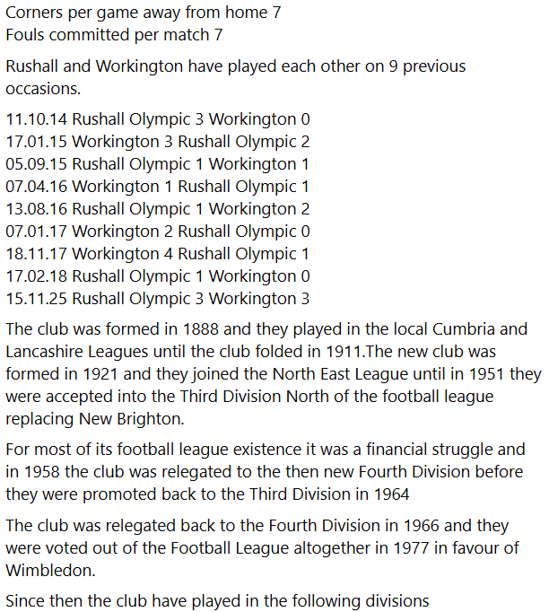 Rushall Olympic F.C. Supporters Club tweet media
