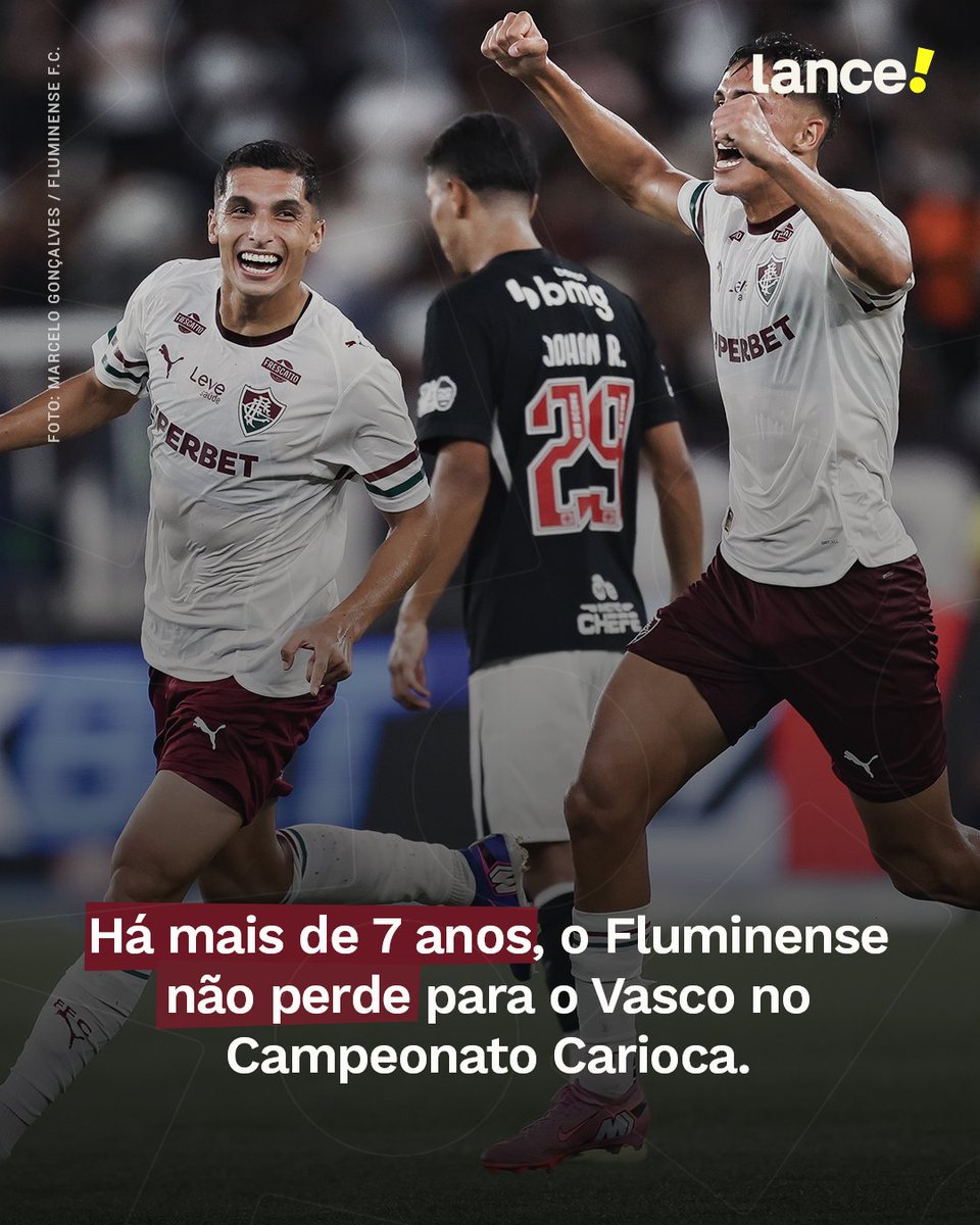 FREGUESIA NO RIO?! 🤔

A última vez que o Vasco conseguiu conquistar um resultado positivo contra o Fluminense, pelo Carioca, foi em 2019. De lá para cá, são cinco vitórias do Tricolor e dois empates. 😱⚽

Será que o Cruzmaltino quebrará esse tabu no próximo domingo (01)?