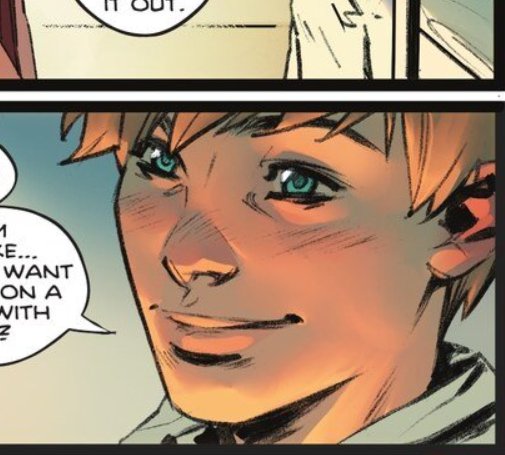 No art today, just him and his smile