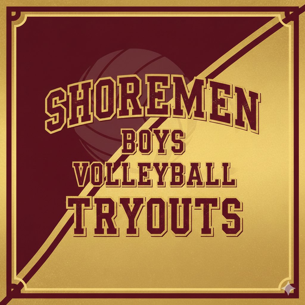 ⚓️🔥 Shoremen Boys Volleyball tryouts are officially here. If you’ve got the drive and the hustle, we want to see you there.

This week: Monday &amp; Wednesday

Time: 8PM – 10PM

Location: ALHS (Main Gym)

Interested?  Fill out this form:
forms.gle/gCoFMLar69s2xo…