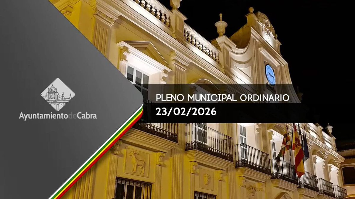 Ayuntamiento Cabra tweet media