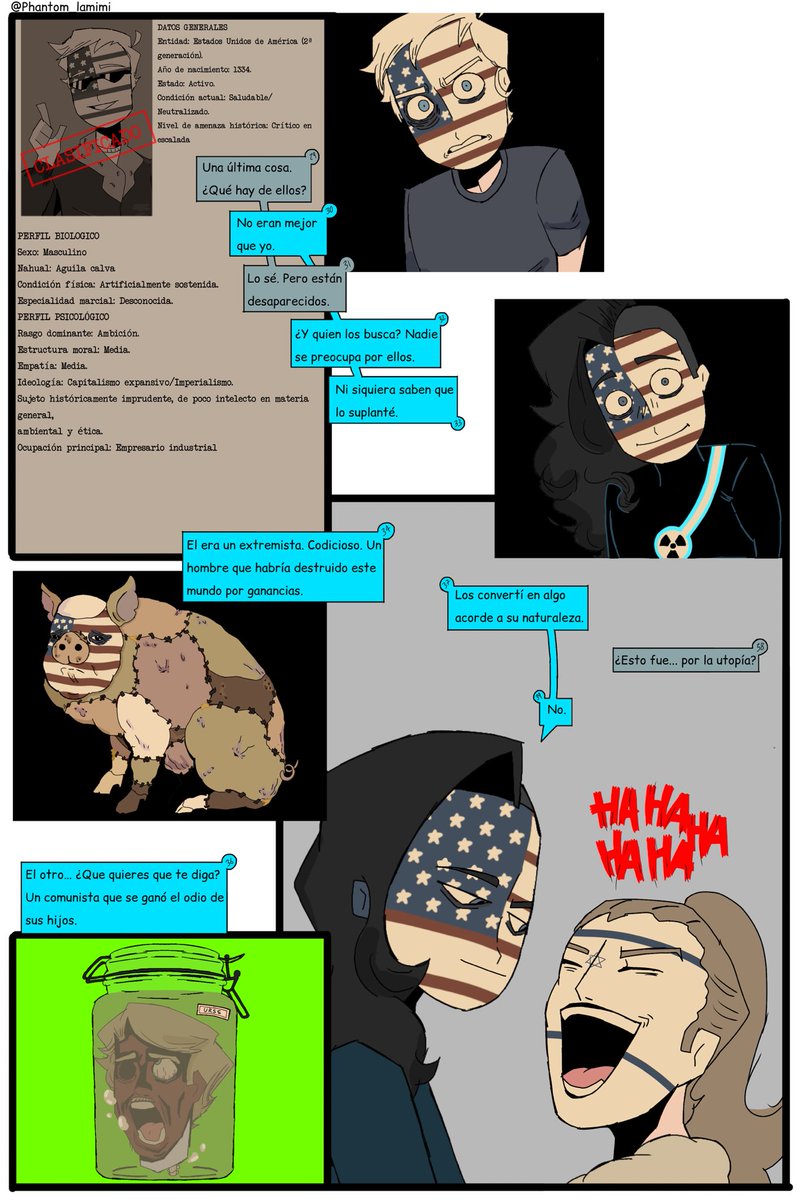 Cómic 1/1 👍🏻
#CountryHumans #countryhumansusa #countryhumansisrael