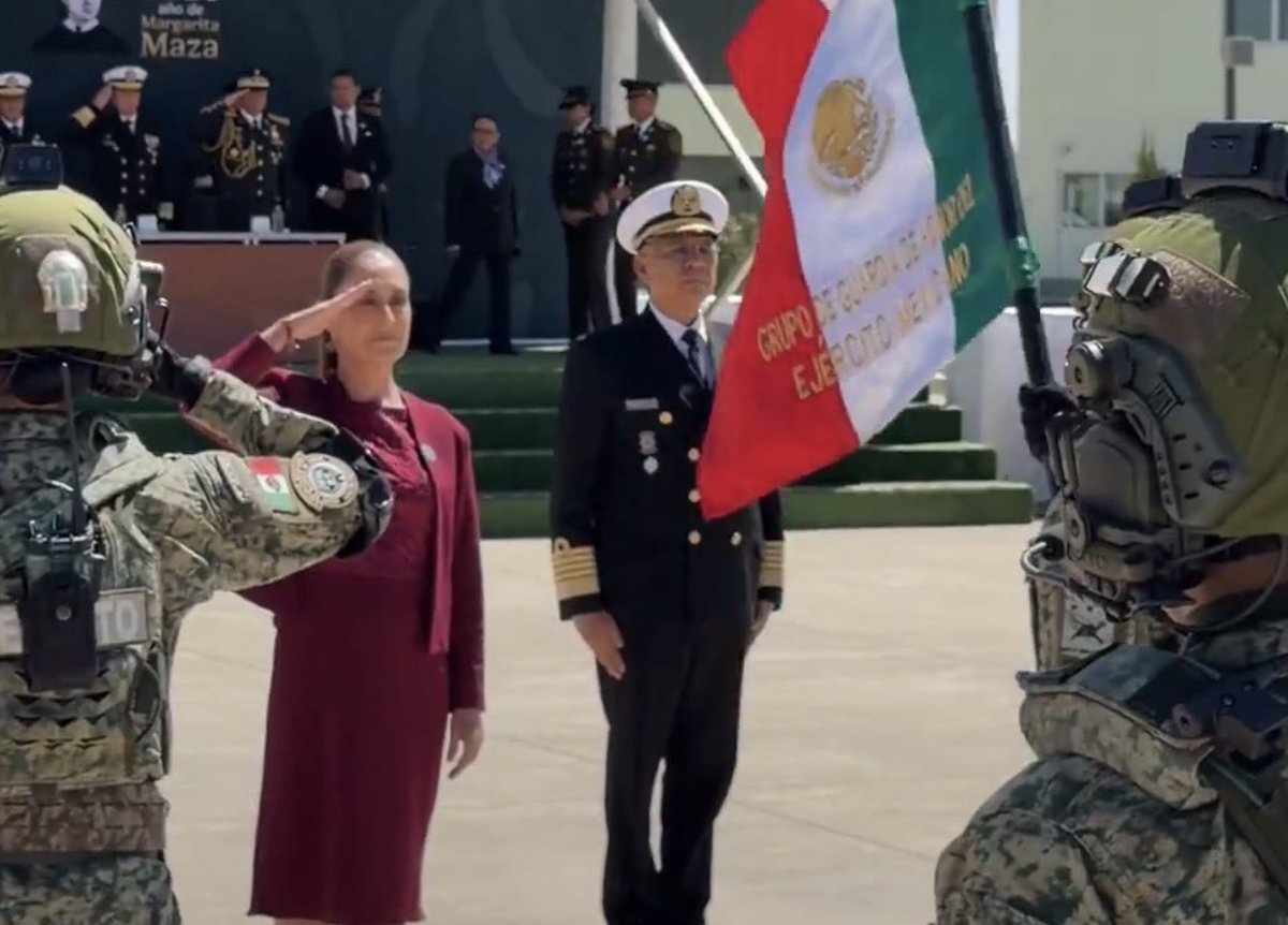 Mis respetos señora presidenta 
<a href="/Claudiashein/">Claudia Sheinbaum Pardo</a> ♥️