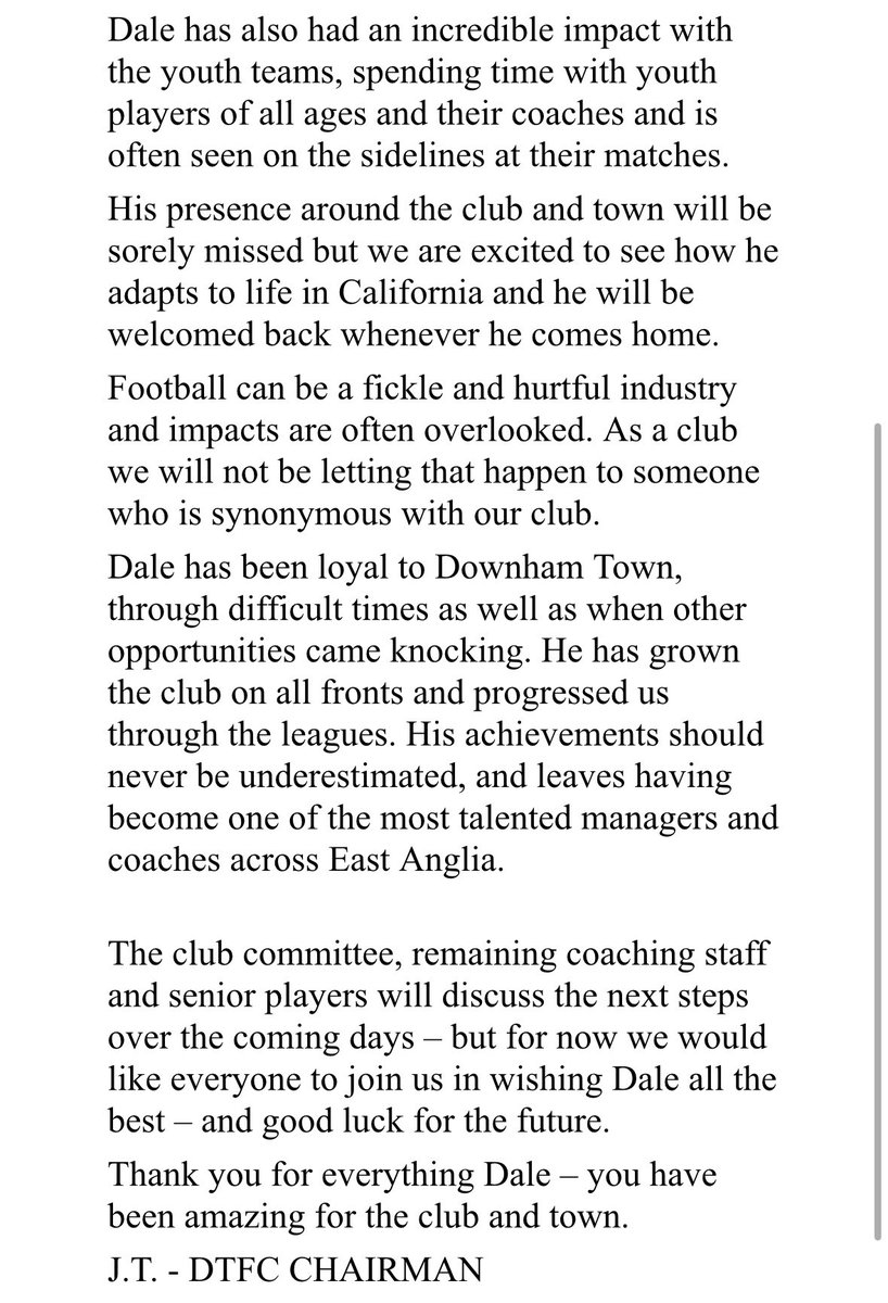 Downham Town FC tweet media