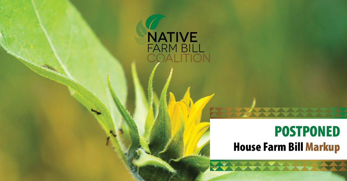 Native Farm Bill Coalition tweet media