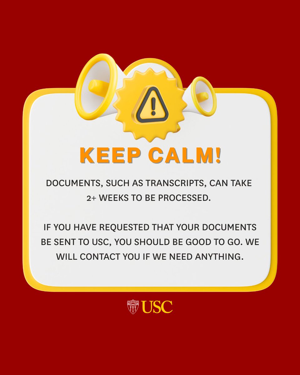 USC Admission tweet media