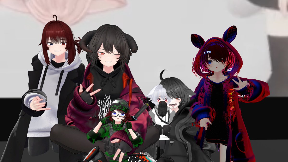 VRC_VERMILION #VAC_VRChat 久しぶりの人達と会ってもずもずに抱かれ