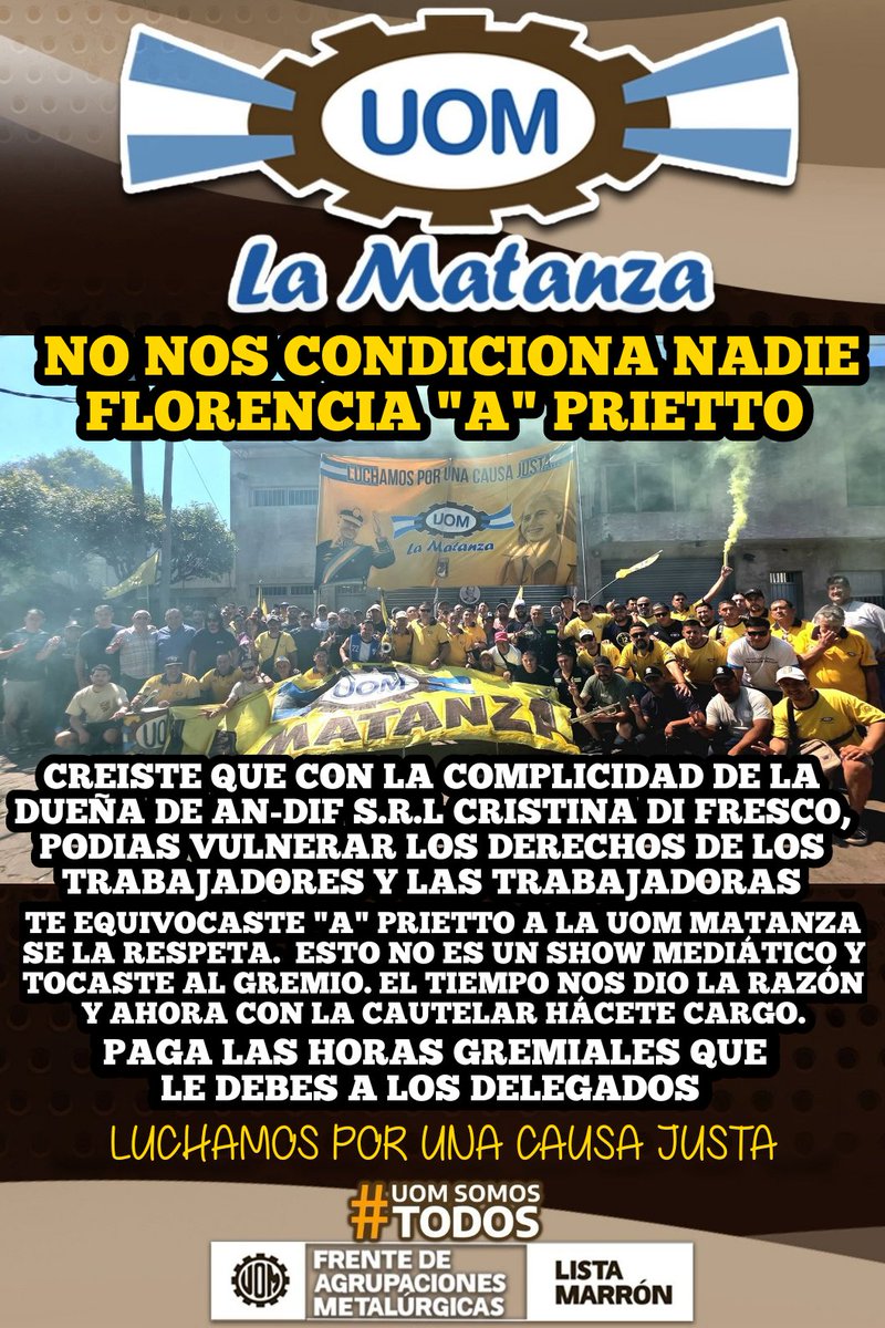 UOM La MATANZA tweet media