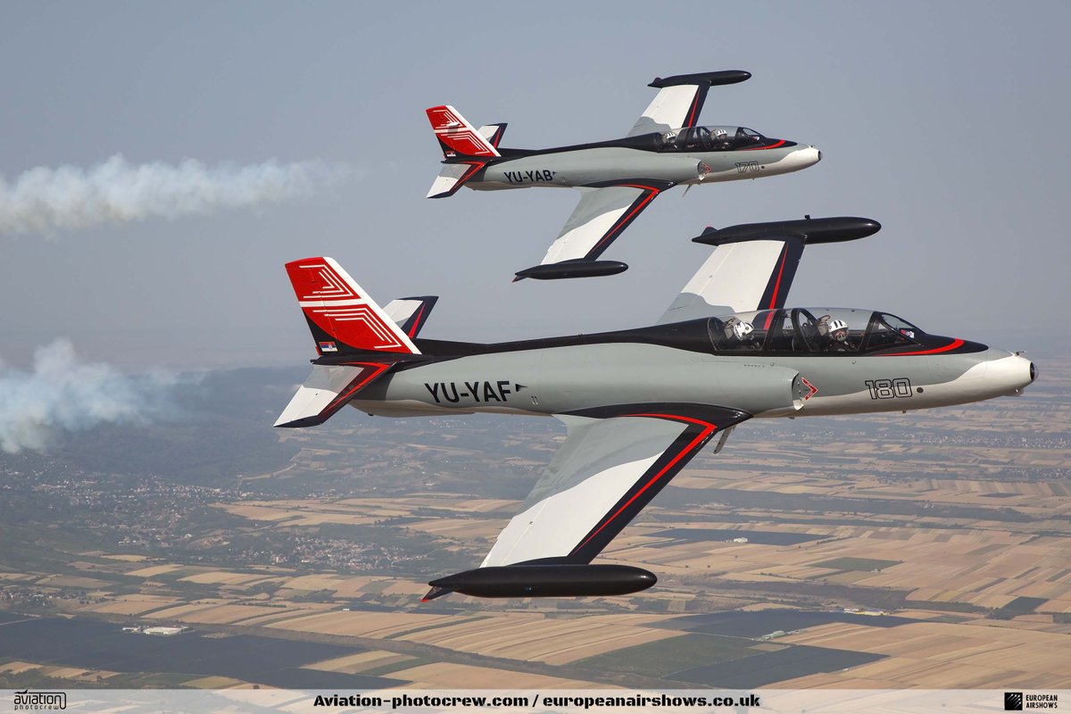 ✈️ AIRSHOW NEWS ✈️

Galeb Team will be performing for the first time in Poland this year at the Antidotum Airshow Leszno 2026! 🇵🇱🇷🇸

Preview 👉 europeanairshows.co.uk/preview/antido…