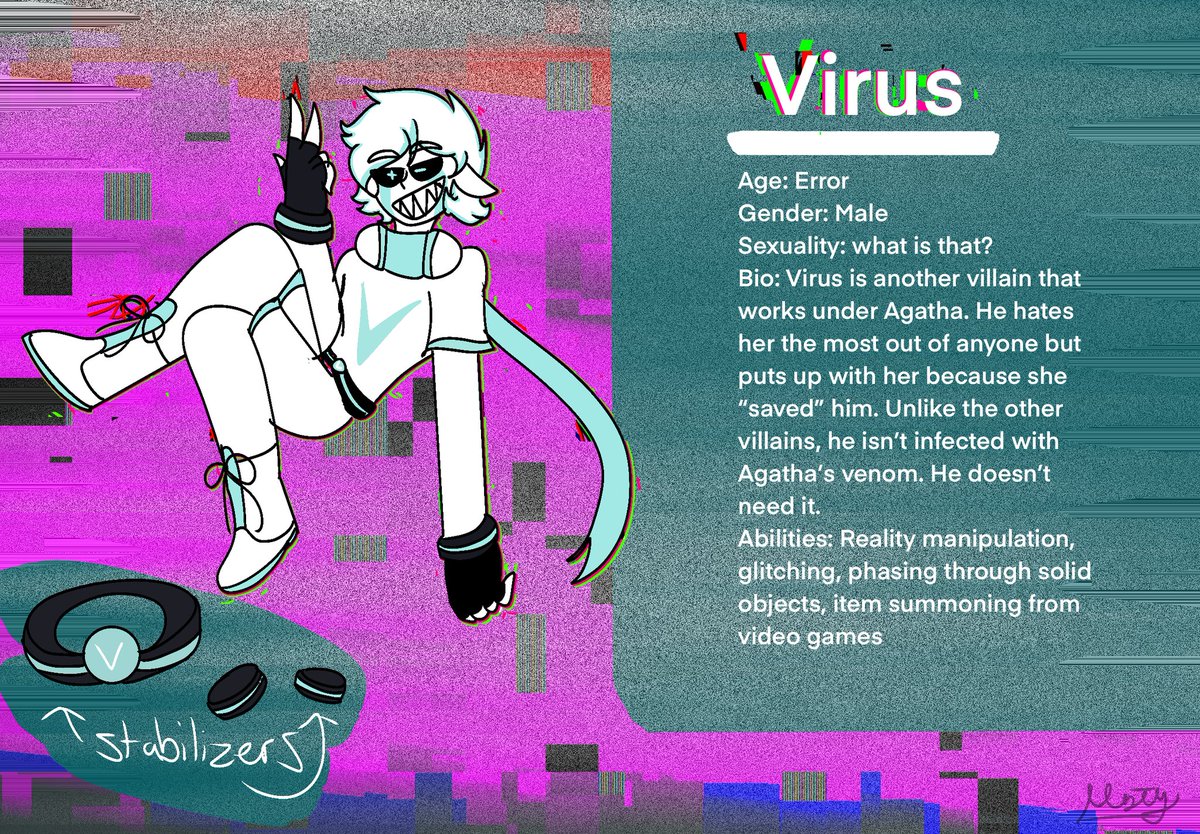 Redesign time!! Meet the new and improved Virus!!! #oc #redesign #ocart #phantomforces