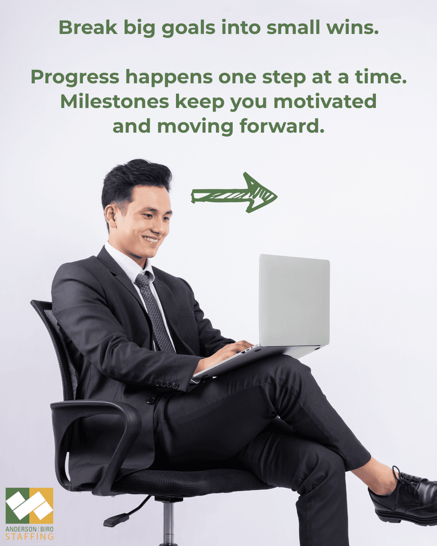ABstaffingllc's tweet photo. Big career goals start with small, intentional steps.

Let’s plan what’s next... together. 🤝

Take the next step in your career:
🔗 https://t.co/VXNNFK1e43

#PlanYourFuture #CareerGoals #CareerPlanning #AndersonBiroStaffing https://t.co/TkMYOO7IDd