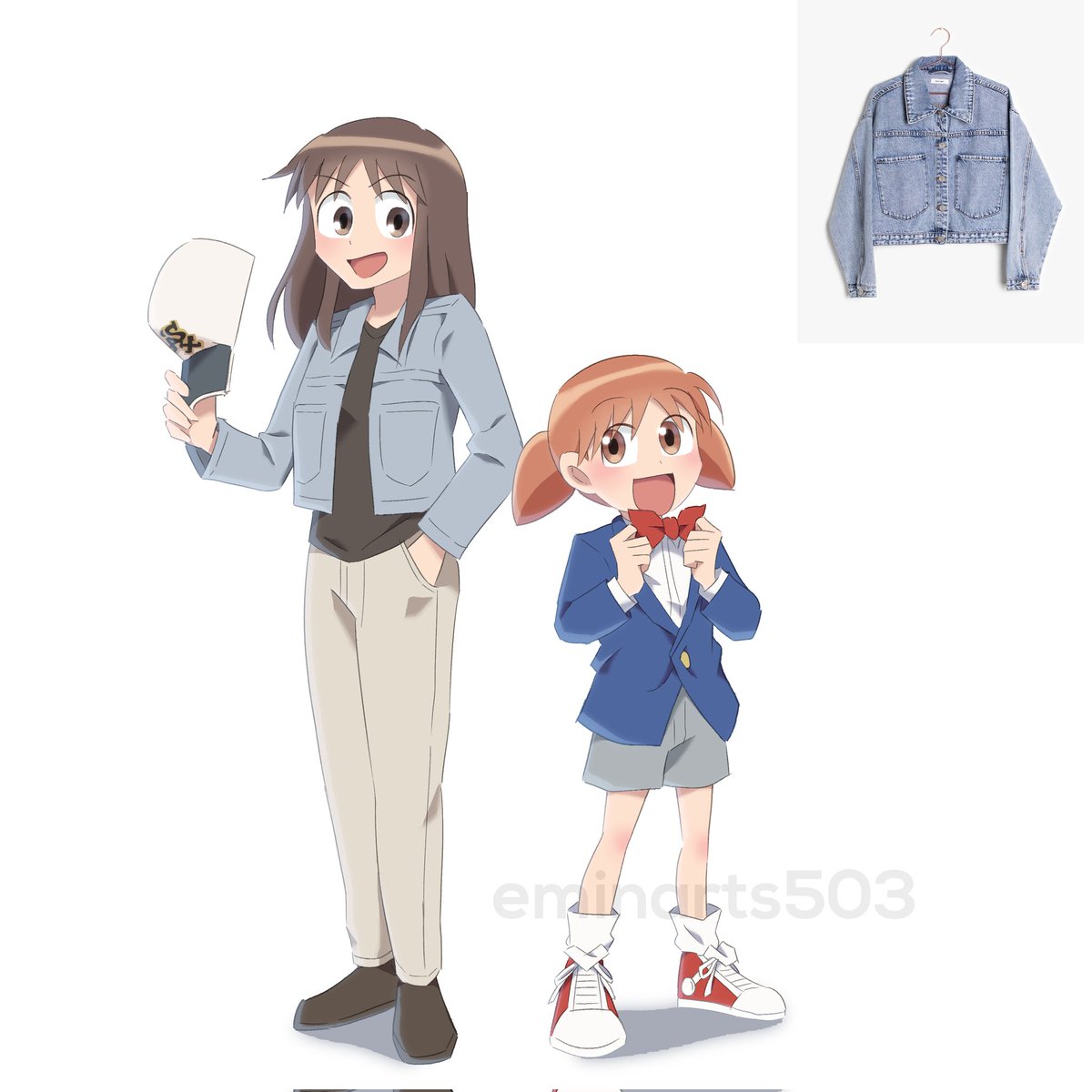 i got preoccupied with other stuff. heres my take
#azumangadaioh #あずまんが大王 #detectiveconan #名探偵コナン