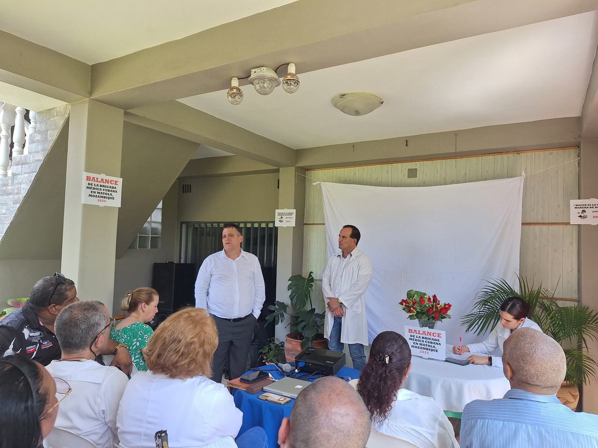 Se realiza Balance de Trabajo (2025) en la BMC de Matola 
#CubaCoopera