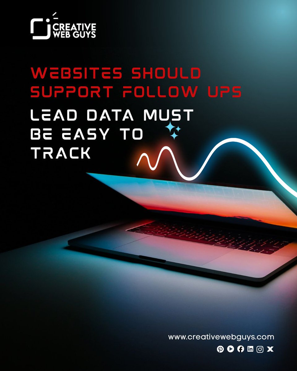 CwgWeb's tweet photo. Your website should make follow ups easier. When lead details are simple to track, you can respond on time and avoid missing potential customers.

#Websites #Leads #SmallBusiness #OnlineBusiness #CustomerLeads https://t.co/95JI6rPHip