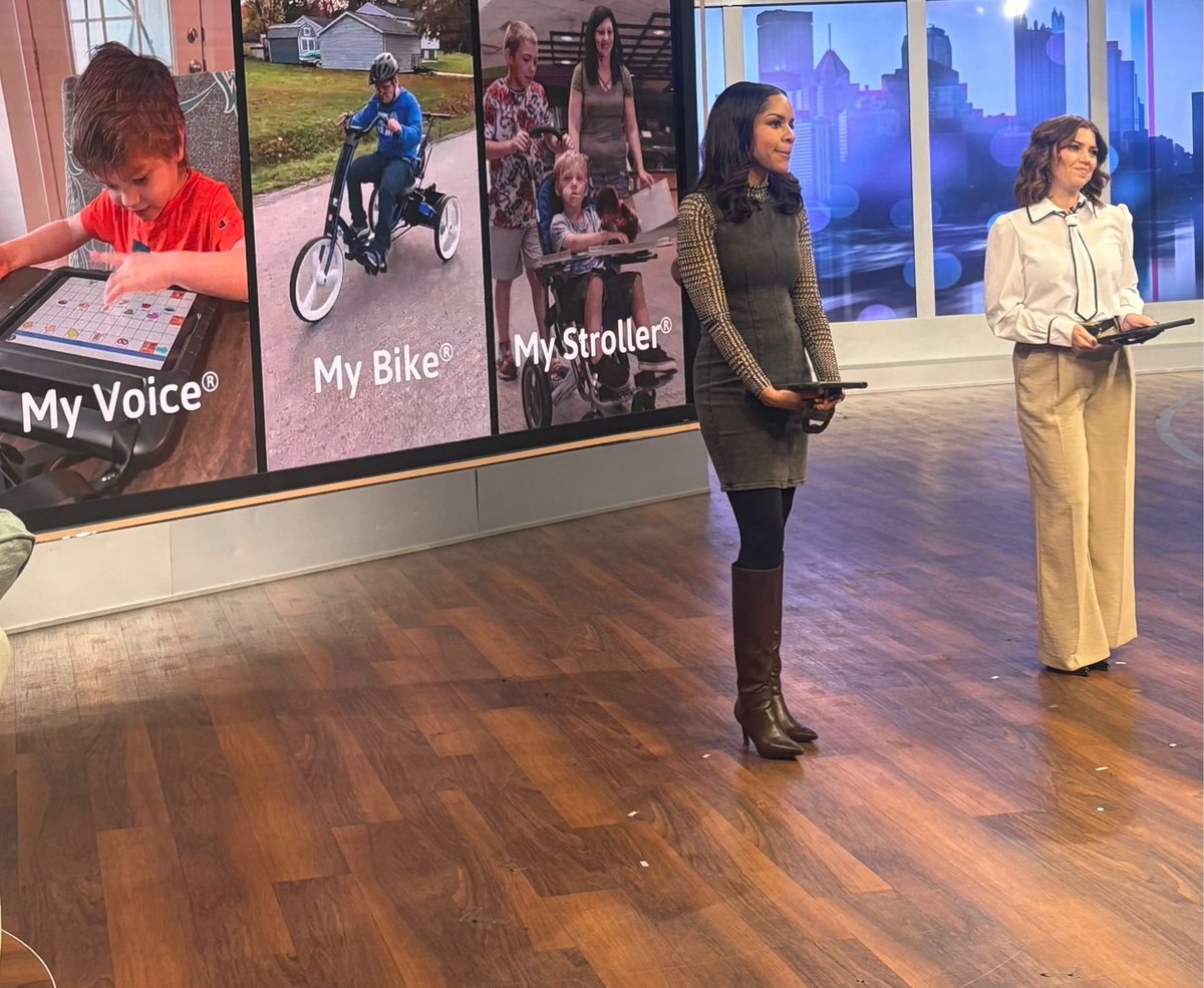 BakerLeadership's tweet photo. Today is Launch Day for our Variety of Firsts initiative & we were thrilled to announce the campaign at @KDKA on Talk Pittsburgh! The interview with @MikeyHoodKDKA & @KDKAHeather will air at 3pm. The @VarietyKids team can’t wait for YOU to become part of #VarietyOfFirsts ! ❤️📺 https://t.co/xhScFV5yU2