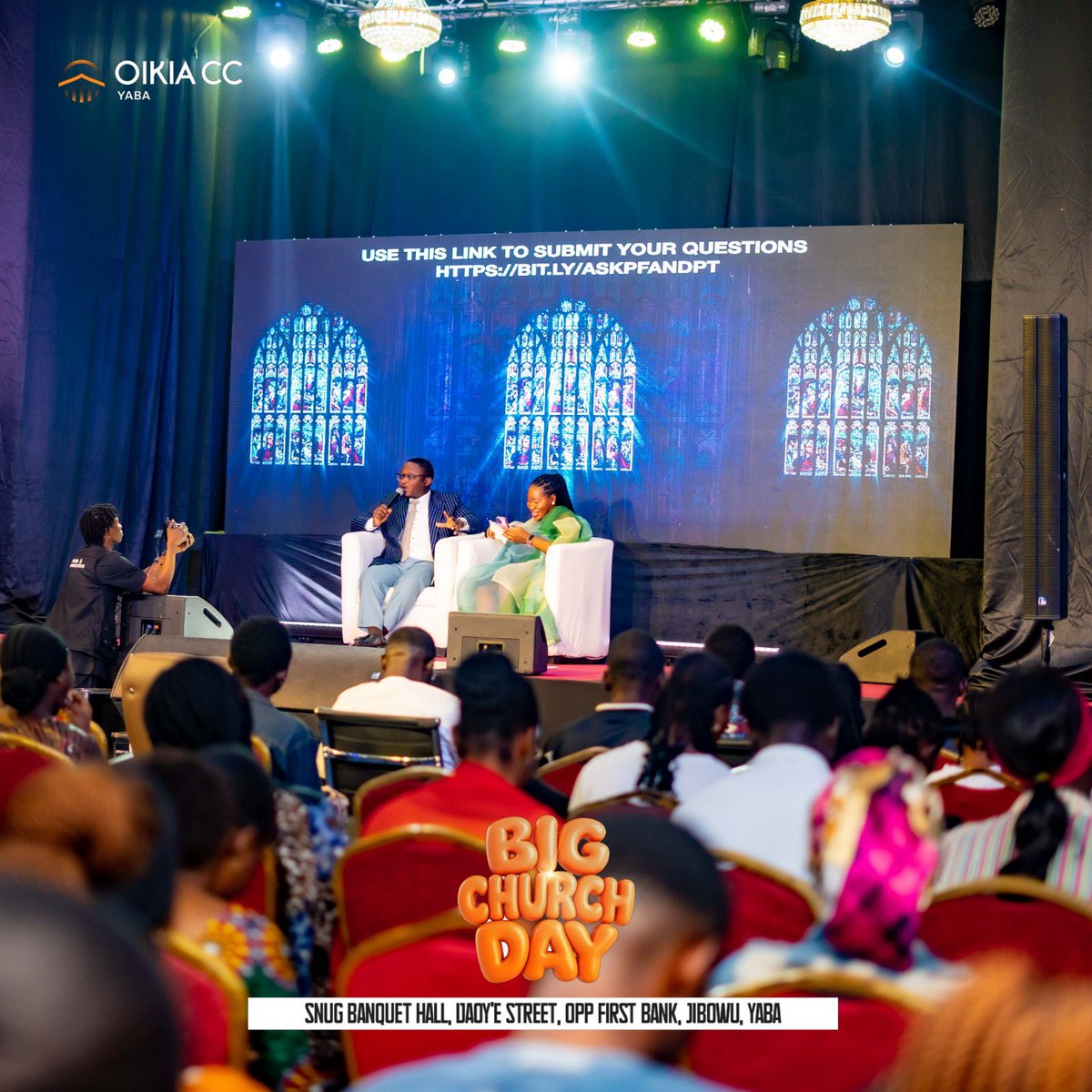 pfemiolaleye's tweet photo. Phenomenal services yesterday @Oikiaccyaba 

Glory to God ! https://t.co/zkCdVfebFM