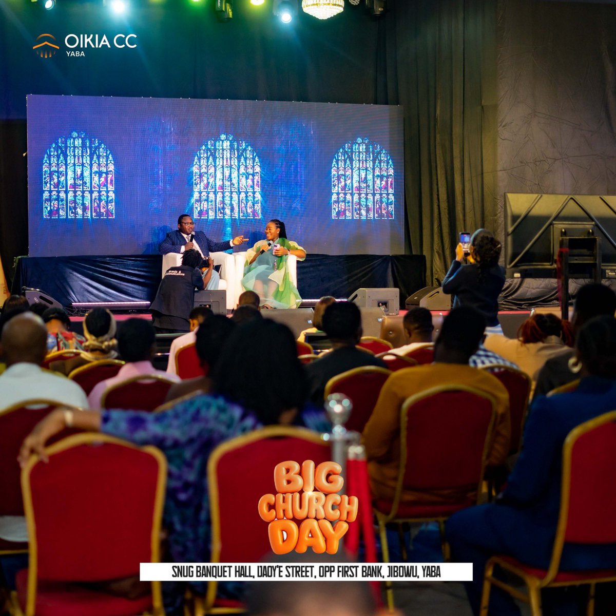 pfemiolaleye's tweet photo. Phenomenal services yesterday @Oikiaccyaba 

Glory to God ! https://t.co/zkCdVfebFM
