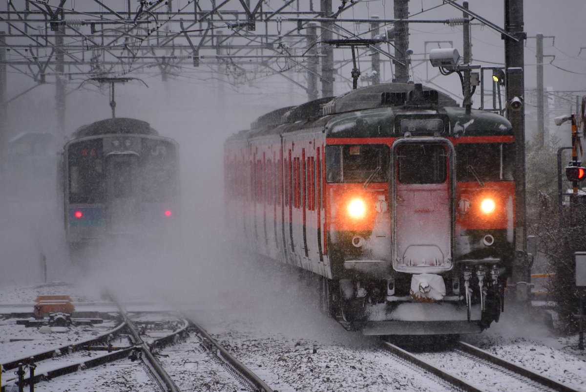 12Lcc2004's tweet photo. 2026.1.22 
川中島駅 2622M 115系 1000番 S3編成 紀錄 #鉄道 https://t.co/FFFEZCtE0V