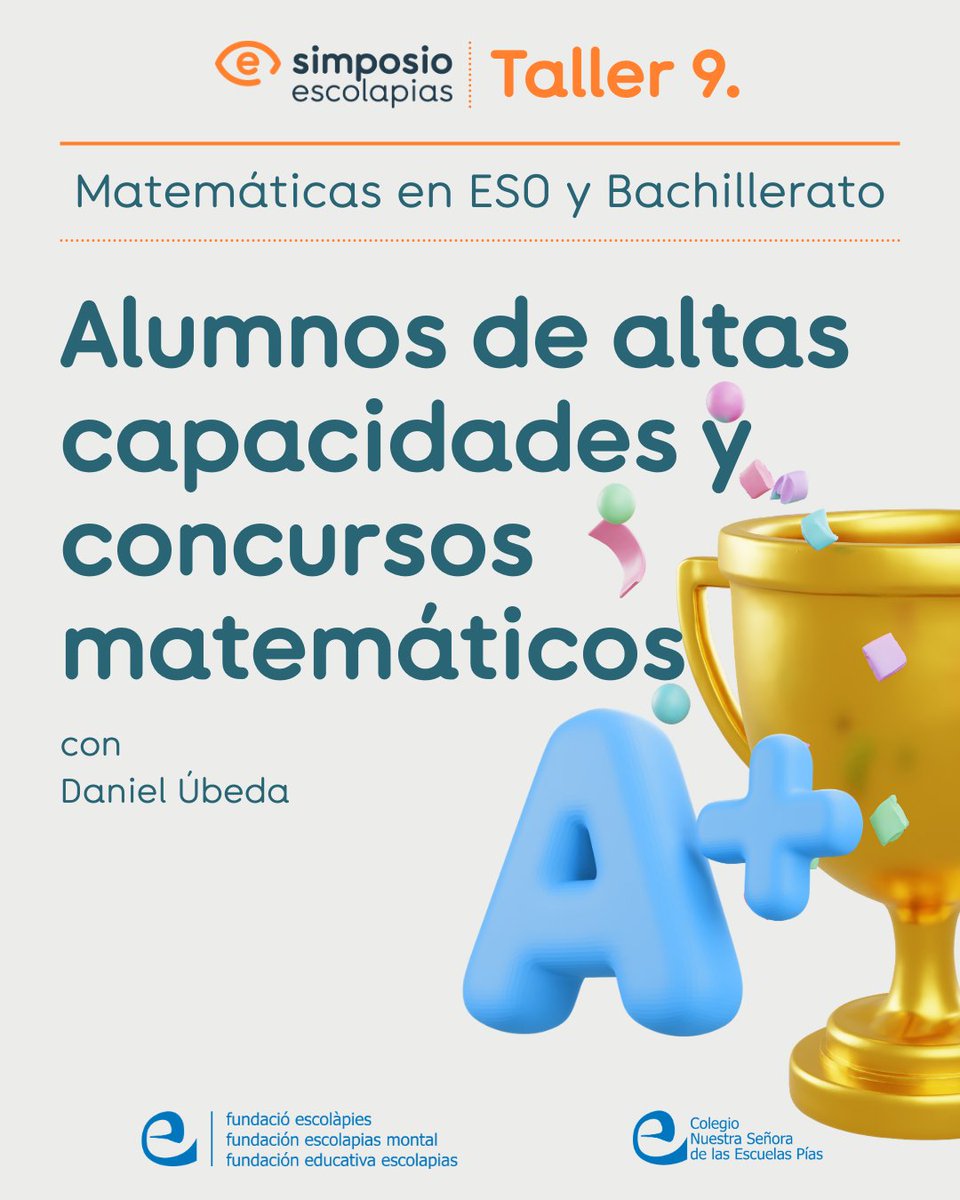 F Escolapias Montal (@fundesmontal) on Twitter photo 