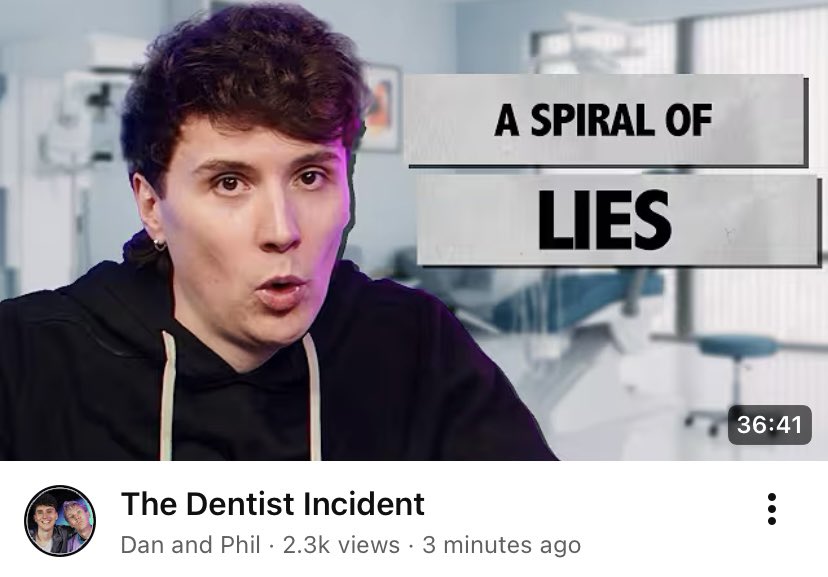 yarrowbar's tweet image. dentist incident so severe that phil died rip