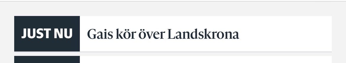 Ja det får man väl säga…