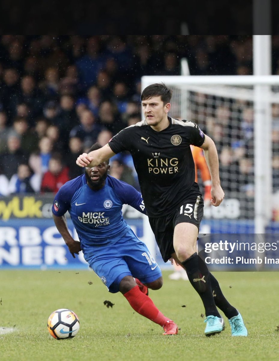 PufcMatchworn's tweet photo. Matchworn shirt: 
- 17/18 FA Cup 4th round 
- Peterborough United v Leicester City 
- Junior Morias 
@theposh 

 #pufc https://t.co/DH7R3NgyGA