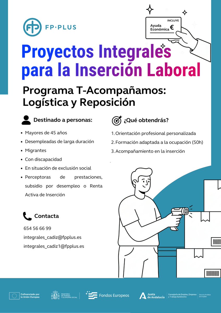 #Formación: Curso de Logística y Reposición (FP Plus - #Jerez de la Frontera)  emfocadiz.blogspot.com/2026/02/formac…