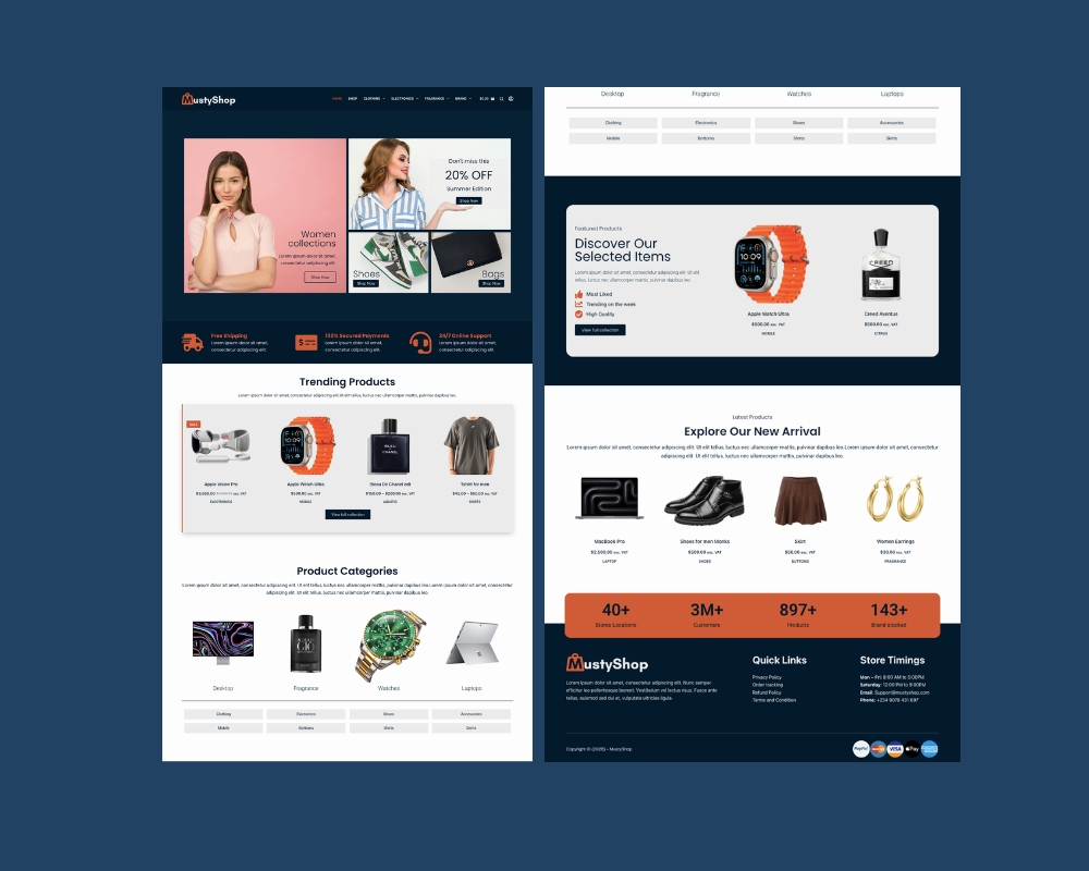 Damilare788's tweet photo. The ecommerce website is now complete.
I’m available for new projects.

#ecommerce #onlinestore #websitebuild #digitalbusiness #startup #storebuild https://t.co/2w5fW4XPis
