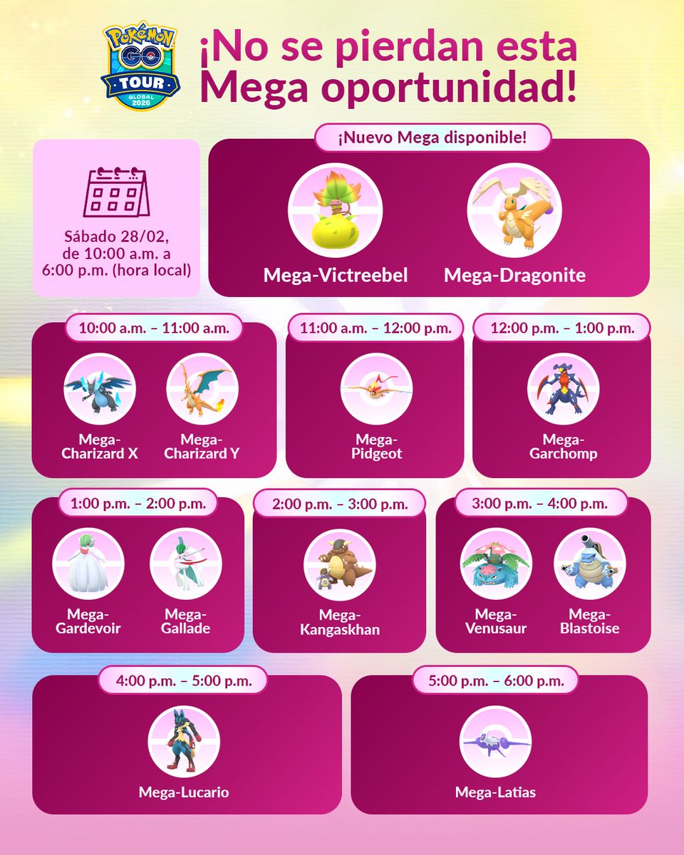 Pokémon GO Latinoamérica tweet media