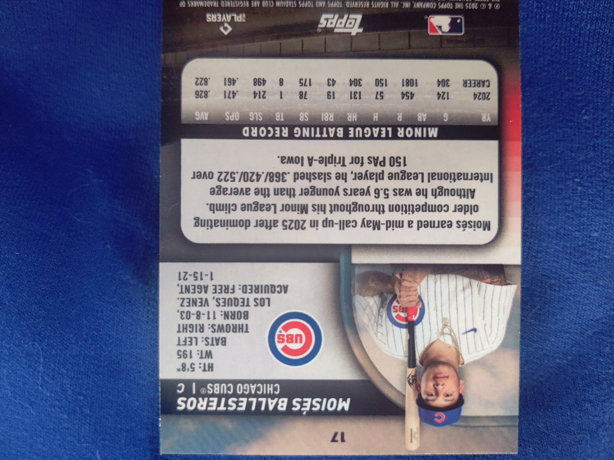 MrDetroitWhat's tweet photo. @Topps https://t.co/wRpfig4T4X