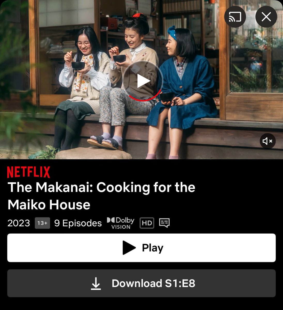 god created me just to watch this wonderful heartwarming series, the makanai: cooking for the maiko house.

womenhood, cuisine, unrequited love, japan and everything about them are so mesmerizing.