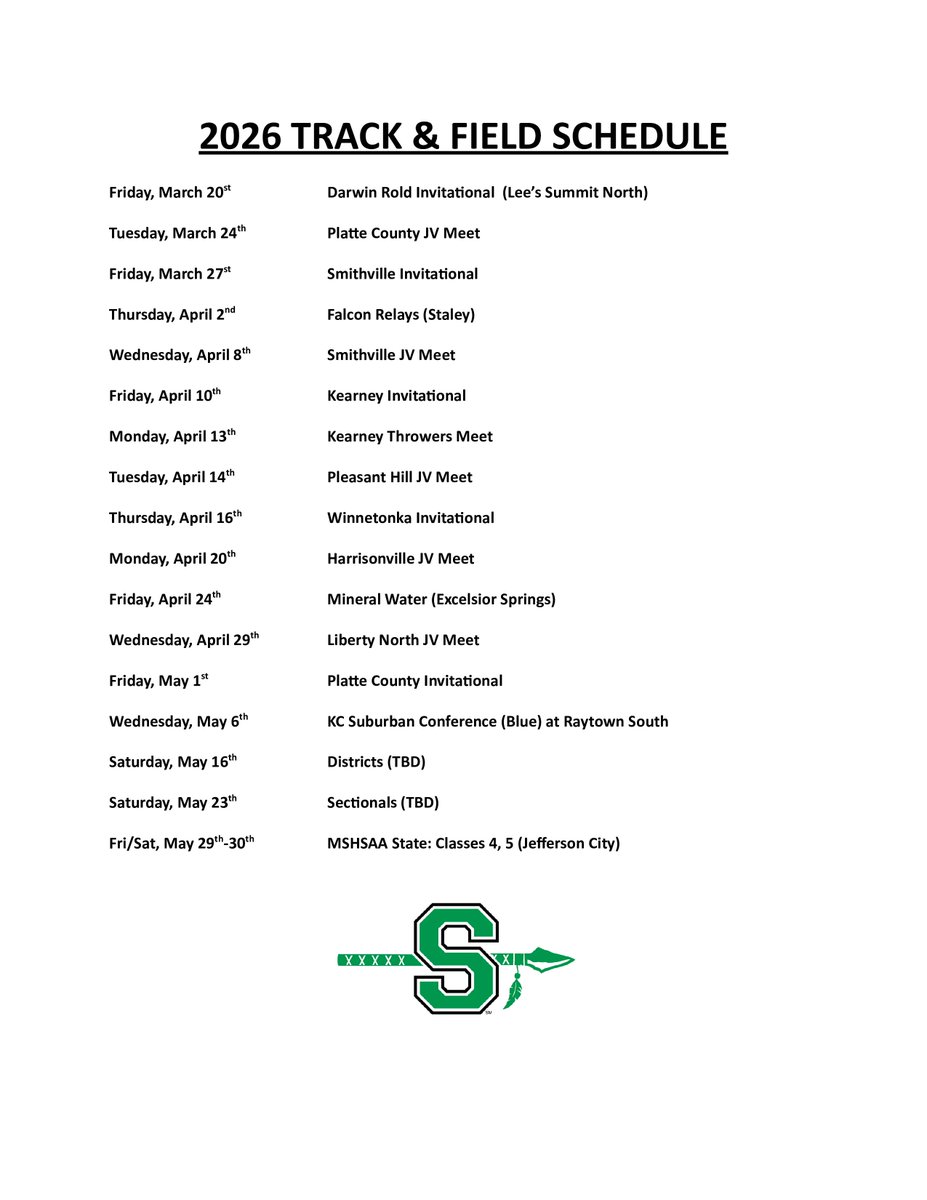 SHS Track And Field tweet media