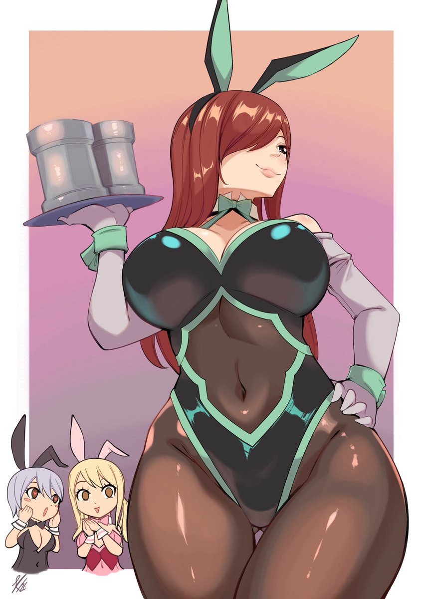 Queen bunny has arrived 🐰 👑

#fairytail