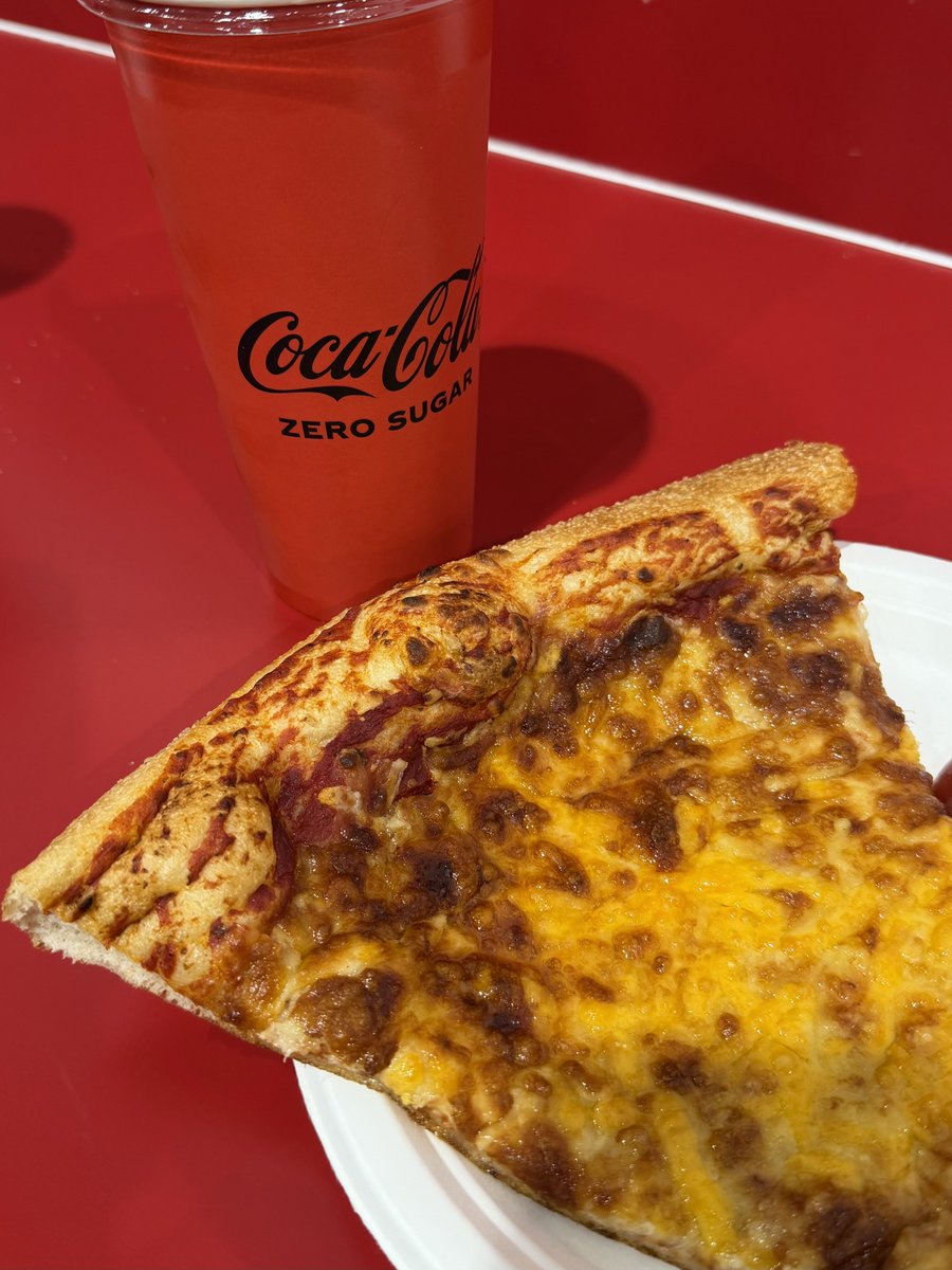 today i walked four miles and i had costco pizza for dinner 🍕