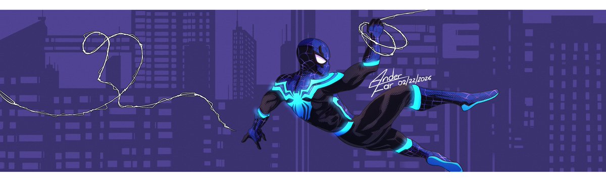 Swingin’ around ⚡️
#Spidersona #spiderverse #Spiderman