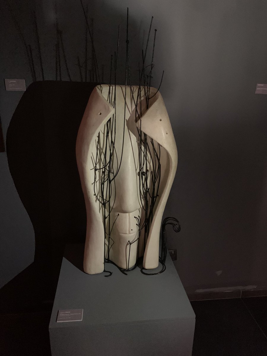Tloteanidi's tweet photo. Went to see my dad’s work today at Yemisi Shyllon Museum of Art. https://t.co/waMoAIkBD7