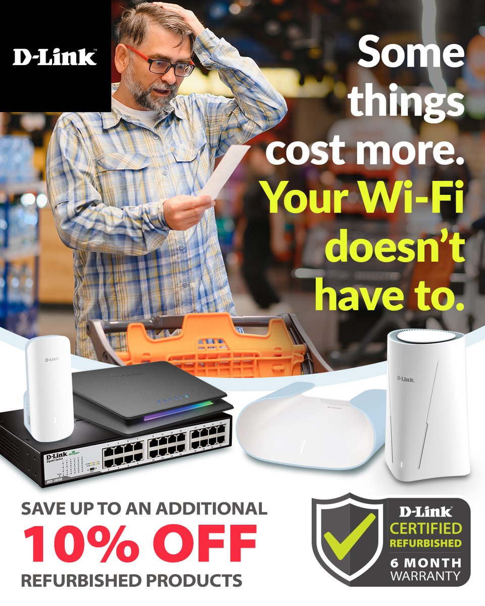 D-Link USA tweet media