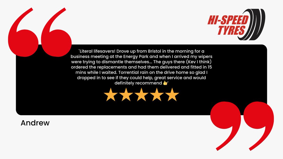 Hi-Speed Tyres tweet media