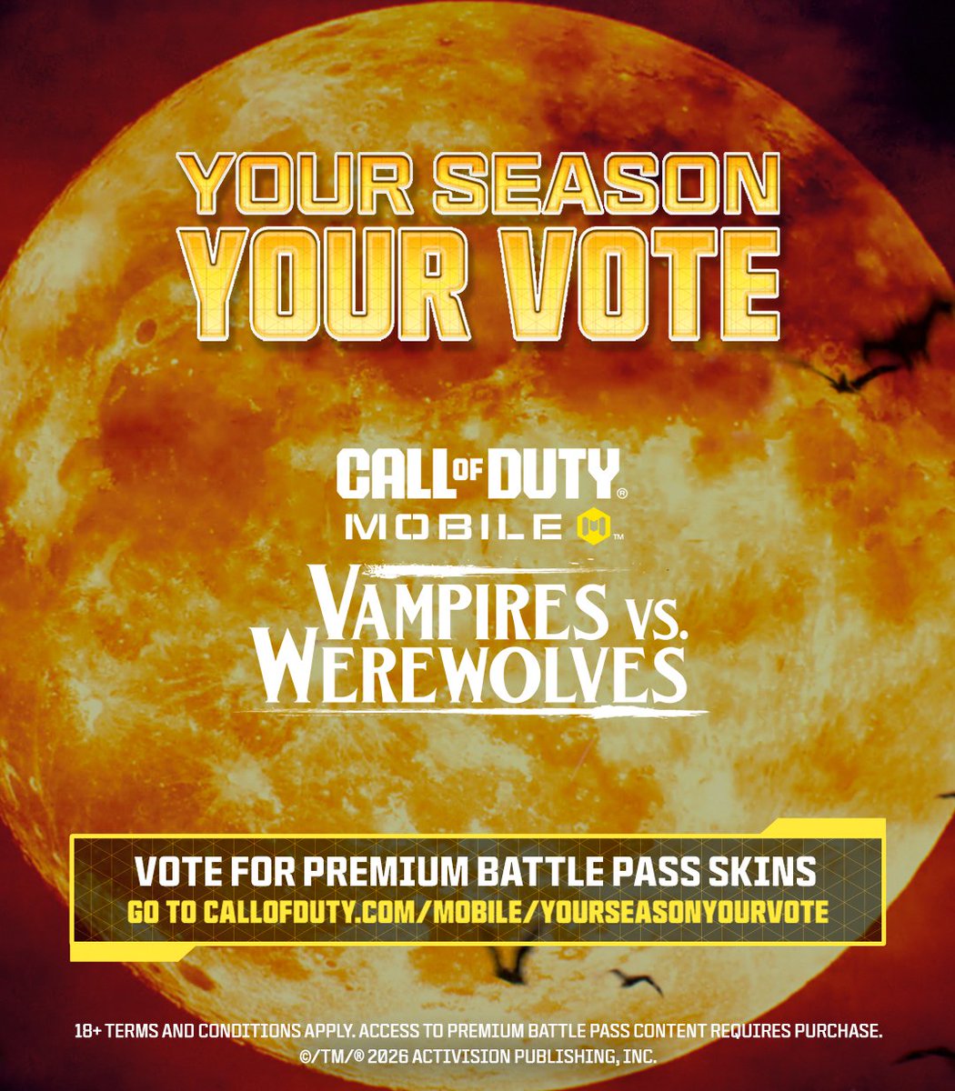 Your Season, Your Vote continues TODAY! 💥 You vote... Your Season, Your Vote continues TODAY! 💥 You vote...