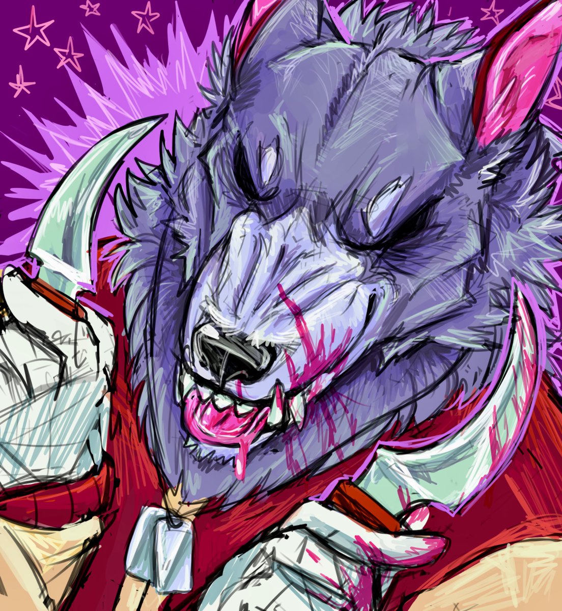 Seahorse152's tweet photo. Rabid wolf

#hotlinemiami https://t.co/t80zhCQ0Fp