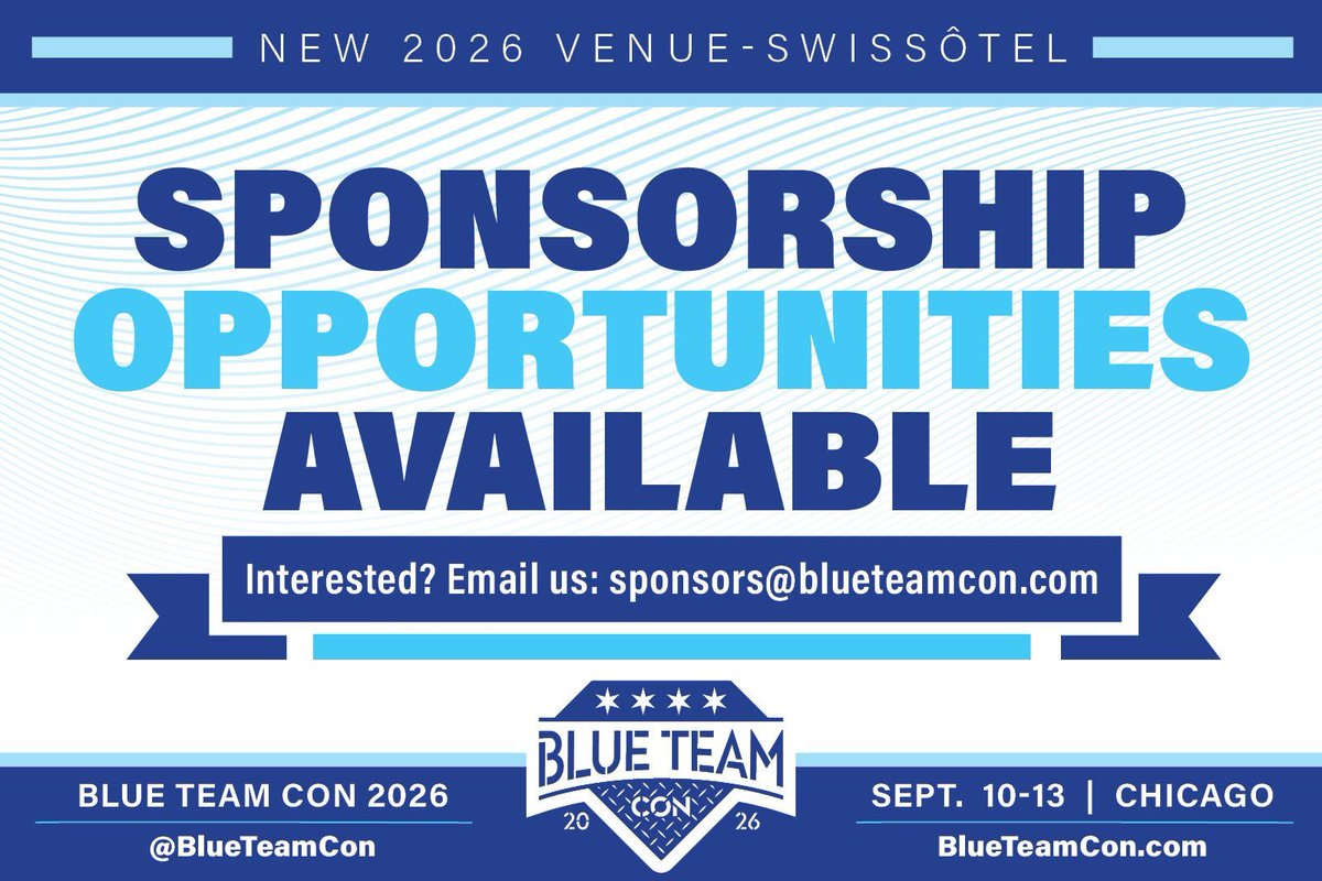 Blue Team Con tweet media