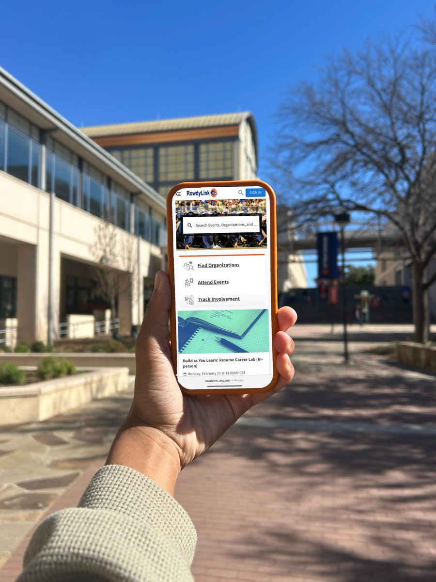 UT San Antonio Student Affairs tweet media