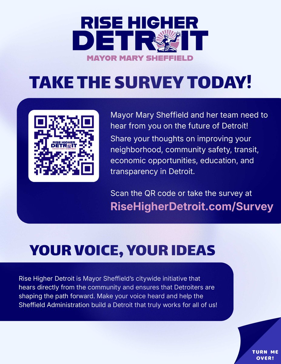 Detroit is rising higher with and for our young people! 🌟 Join the City’s new Youth &amp; Education Team for a Community Forum on March 7, 9:30am–12:30pm at the Boys &amp; Girls Club on Tireman Ave. #HopeBuilds #DetroitYouth #CommunityForum #YouthEmpowerment