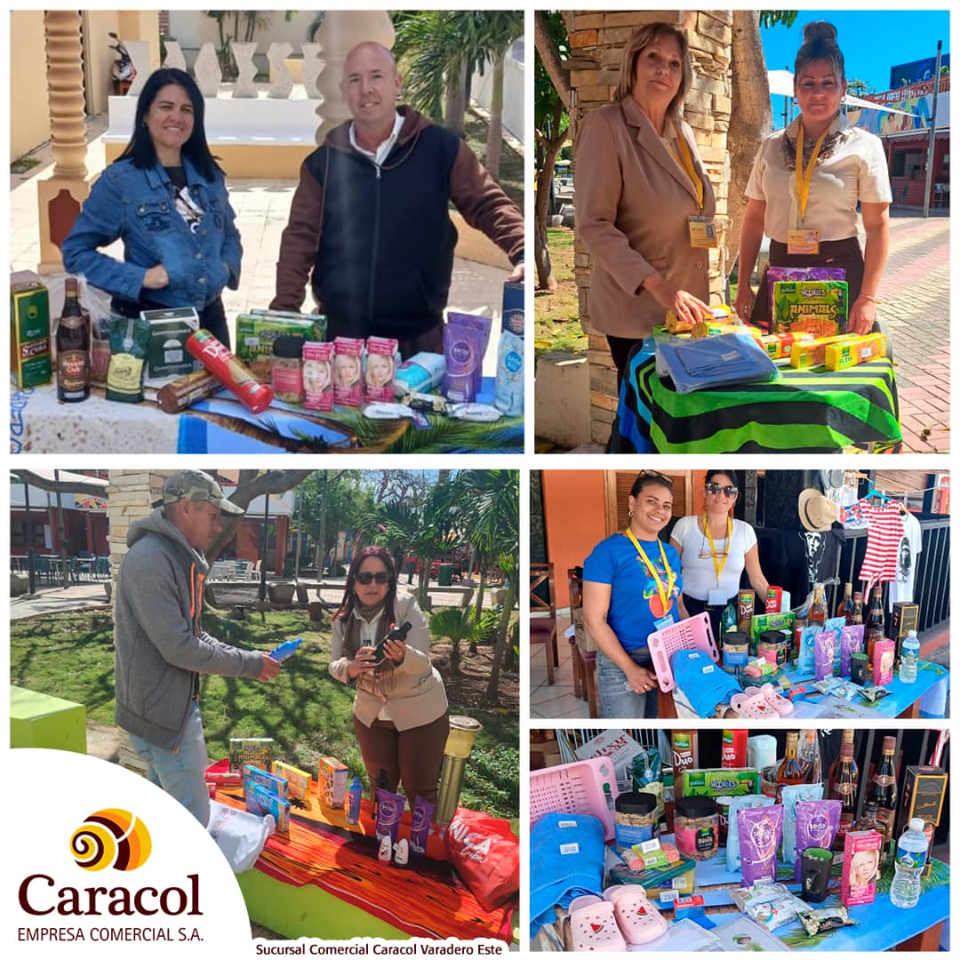 Ofertas de #Caracol,  en el Boulevard de Varadero. Ferias comerciales más cerca de nuestros clientes.🛒🛍️👌❤️ 
#CaracolDistingue