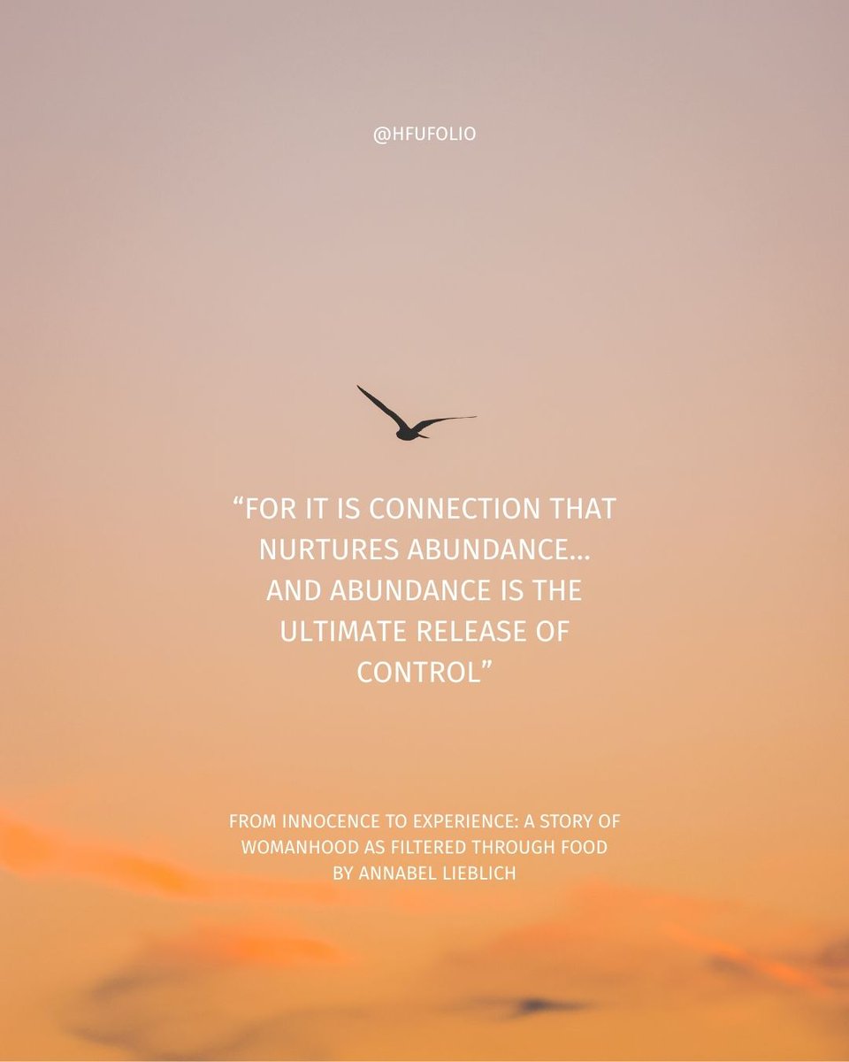 Check out "From Innocence to Experience: A Story of Womanhood as Filtered through Food" by Annabel Lieblich! This piece deserves a read and you can find it at foliomagazine.org! Inspired? Submit your own pieces of poetry or prose by March 1st on our website!