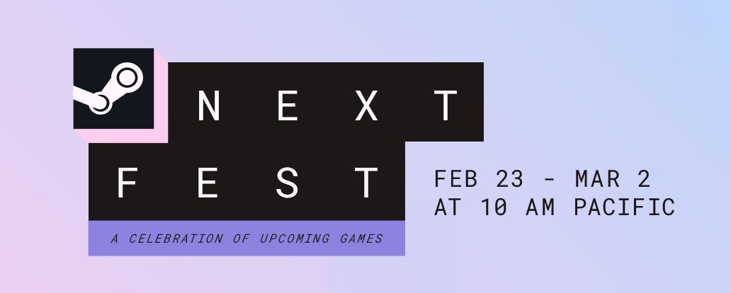 Steam Next Fest is here. 

If you have a horror game demo that you want people to try, drop a reply under this and I'll retweet to spread the word.🤘