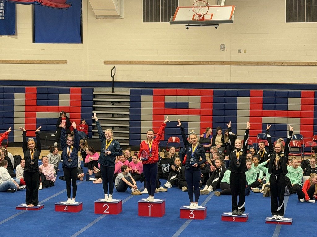 MPASDVikings's tweet photo. Congratulations to Olivia Kovach who won the  ALL Around State Championship in the Diamond Division this weekend with a score of 38 at the PA Classic High School State Meet.   She also won the Balance Beam with a 9.65 and the floor routine with a 9.5. https://t.co/QctlcQrQX2